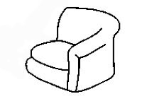Офисный диван Унисон Кресло с 1 подлокотником Левый 0.110(Л) (Экокожа Ecotex)