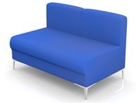 Модульный диван toForm M6 soft room Конфигурация M6-2D (Экокожа Oregon)